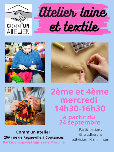 Atelier laine et textile