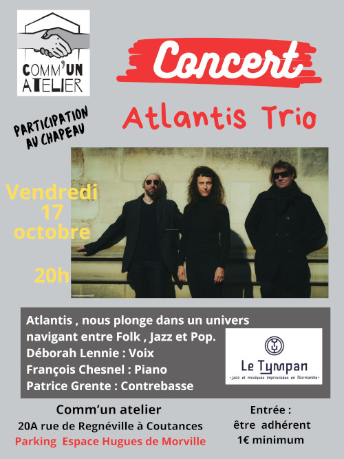 Concert Atlantis trio