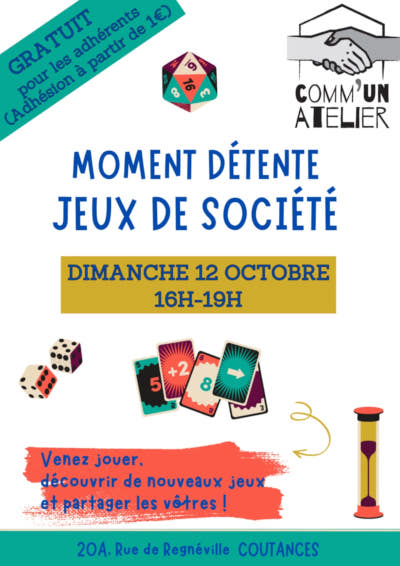 Après-midi « jeux de société »