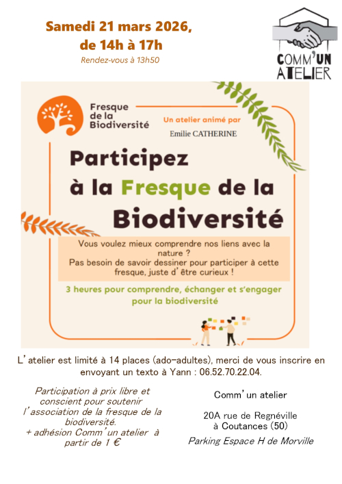 Fresque de la biodiversité